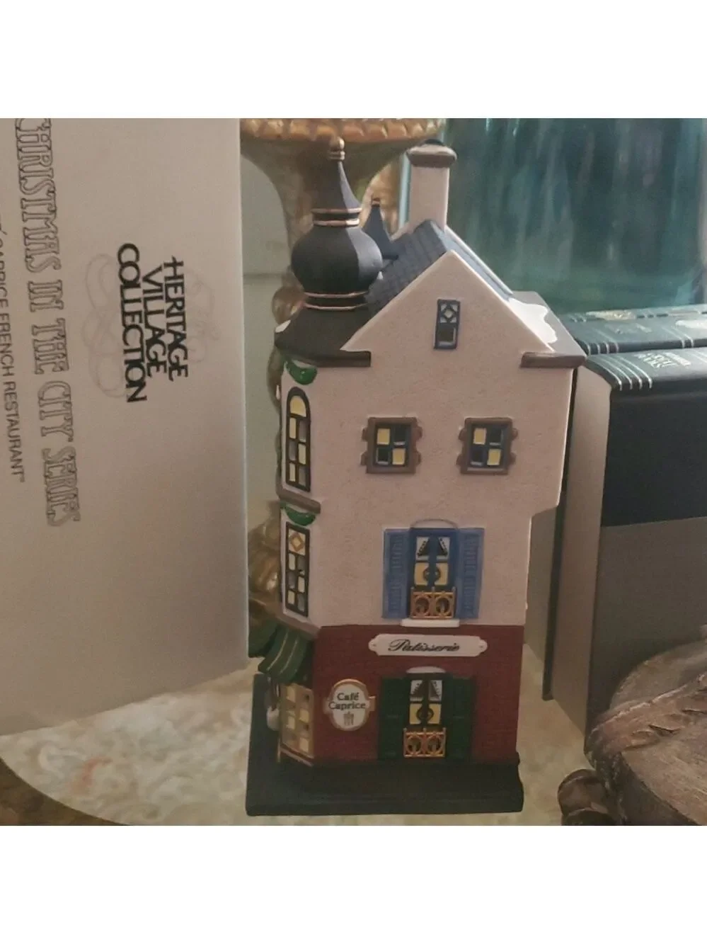 Heritage Village Collection Café Caprice French Restaurant Building Dept 56